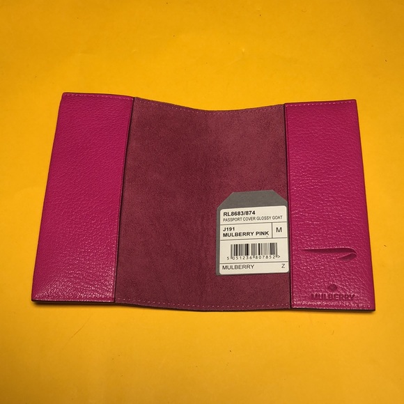 🆕🟠 MULBERRY 🟠 passport cover - Picture 4 of 9